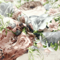 Sofa Perabot Cover Jacquard Stretch Fabrics